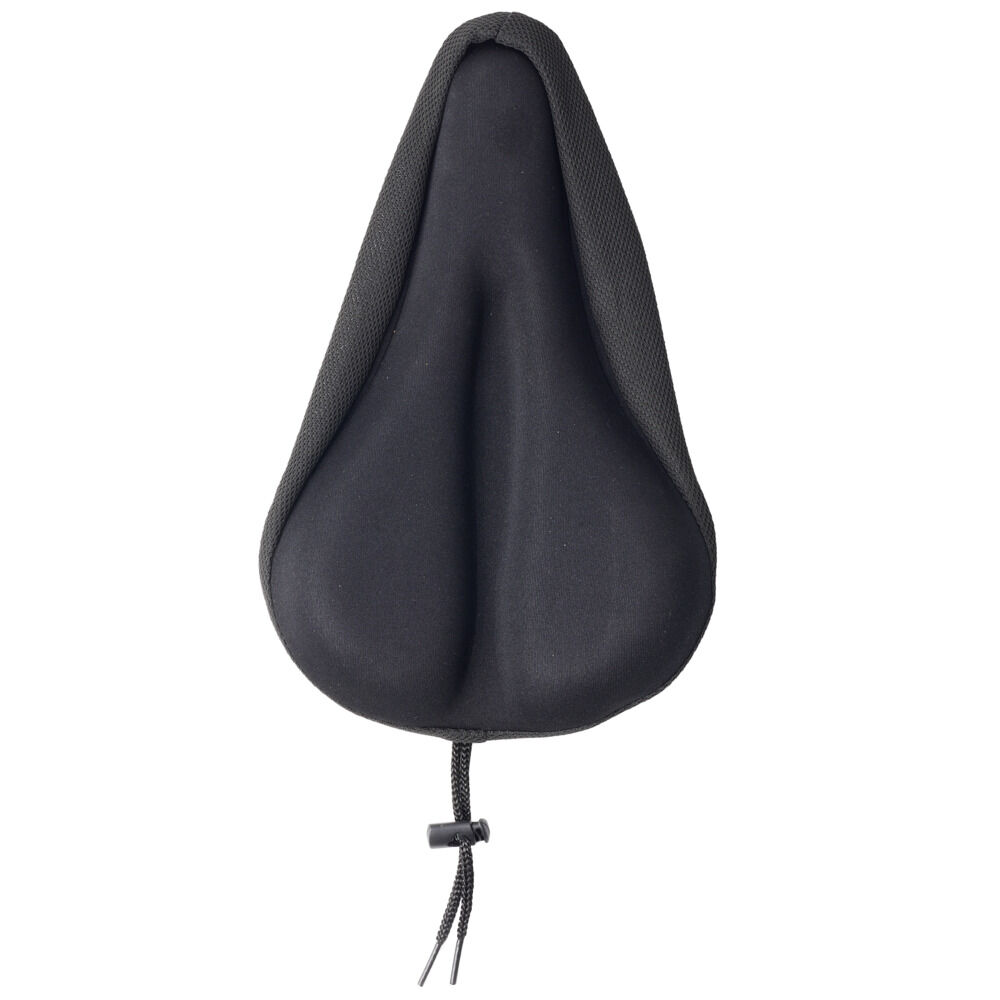 Housse de selle de vélo noir en gel 28x18xH3cm