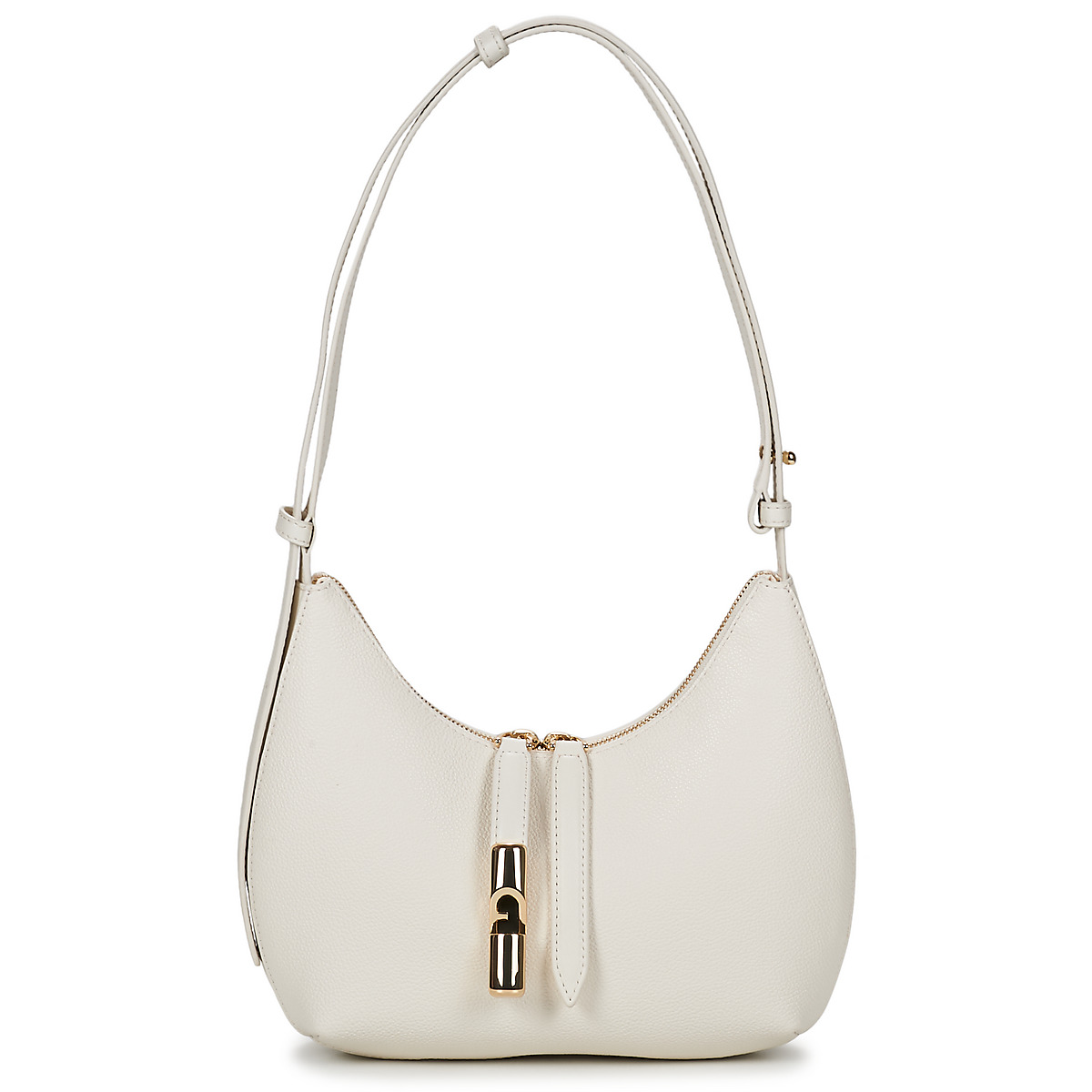 Furla - FURLA GOCCIA S SHOULDER BAG - Cream
