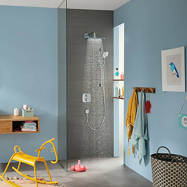 Colonne de douche thermostatique encastrée HANSGROHE Croma Select E