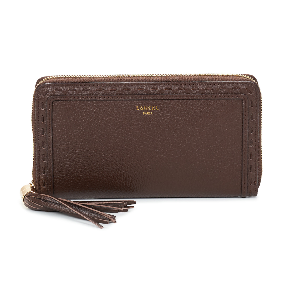 Lancel - PREMIER FLIRT DE LANCEL LONG ZIPAROUND - Brown
