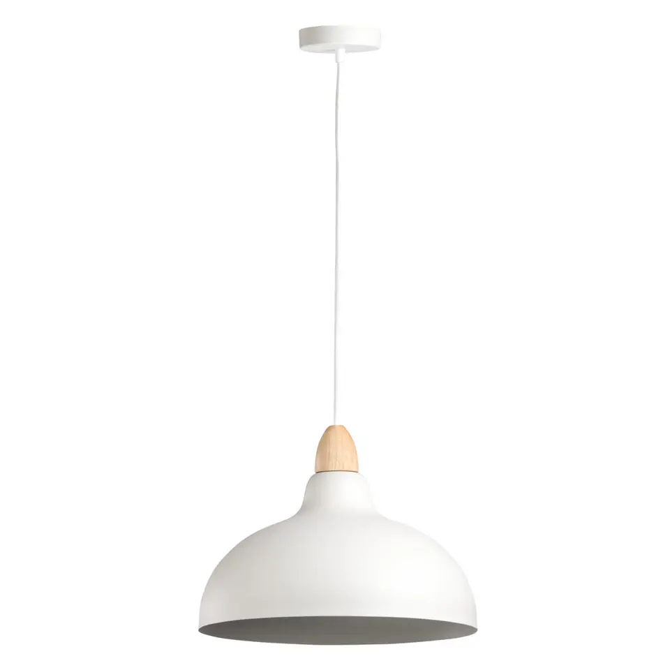 Hanglamp Canyon - wit - &Oslash;35,5x80 cm