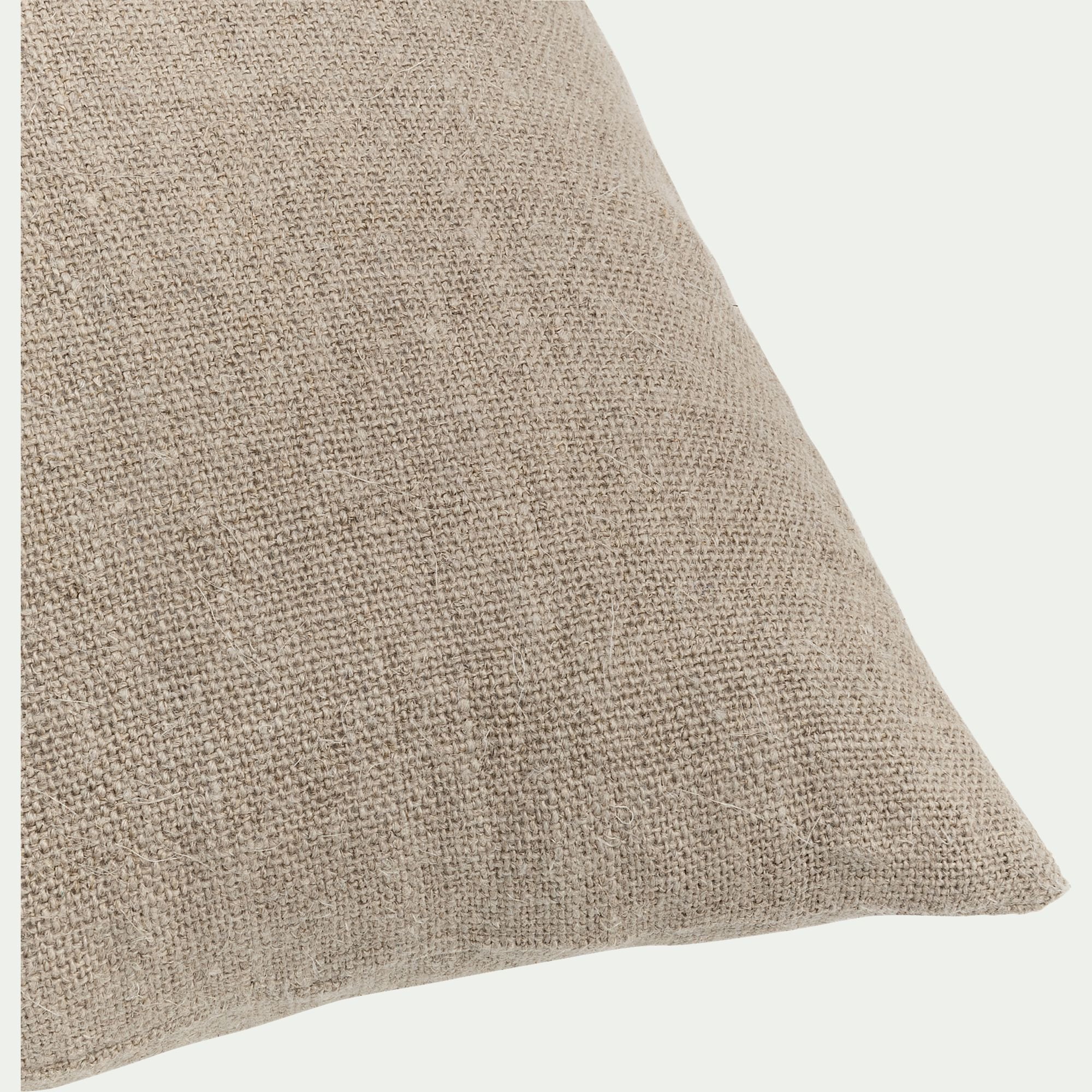 CAMPA - Coussin en lin 40x60cm - naturel