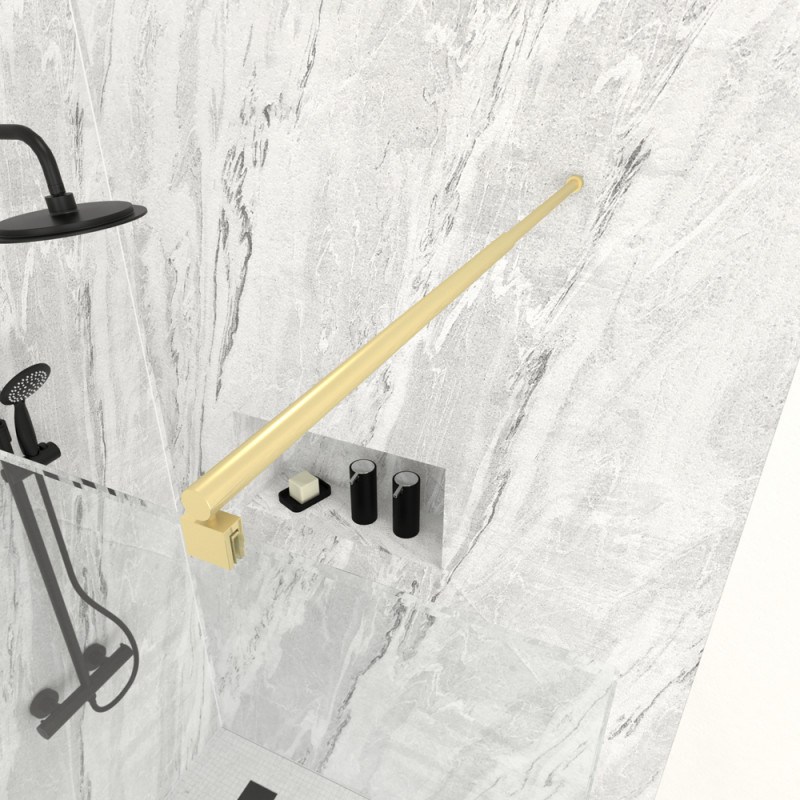 Barre de fixation extensible Parma 2 or 70 - 100 cm AURLANE