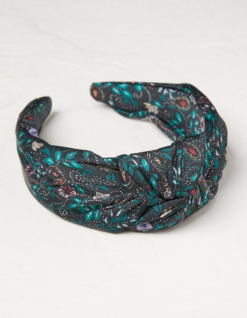 Evergreen Floral Headband