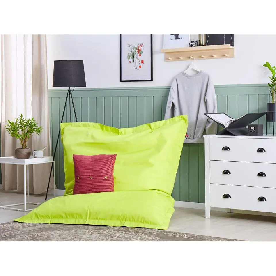 FUZZY - Zitzak hoes - Limegroen - Nylon