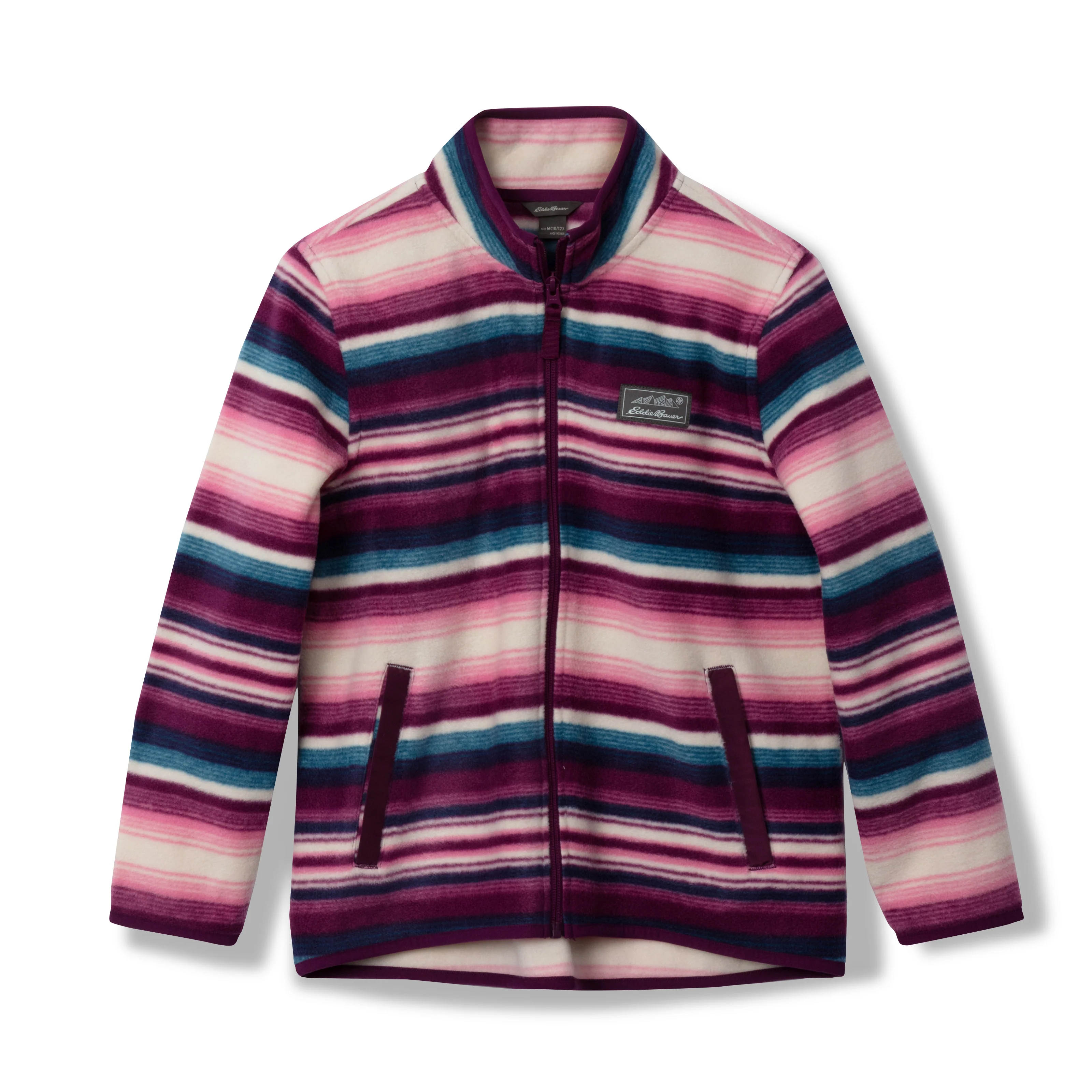 Girls Quest Fleece Full Zip Jacket - Print