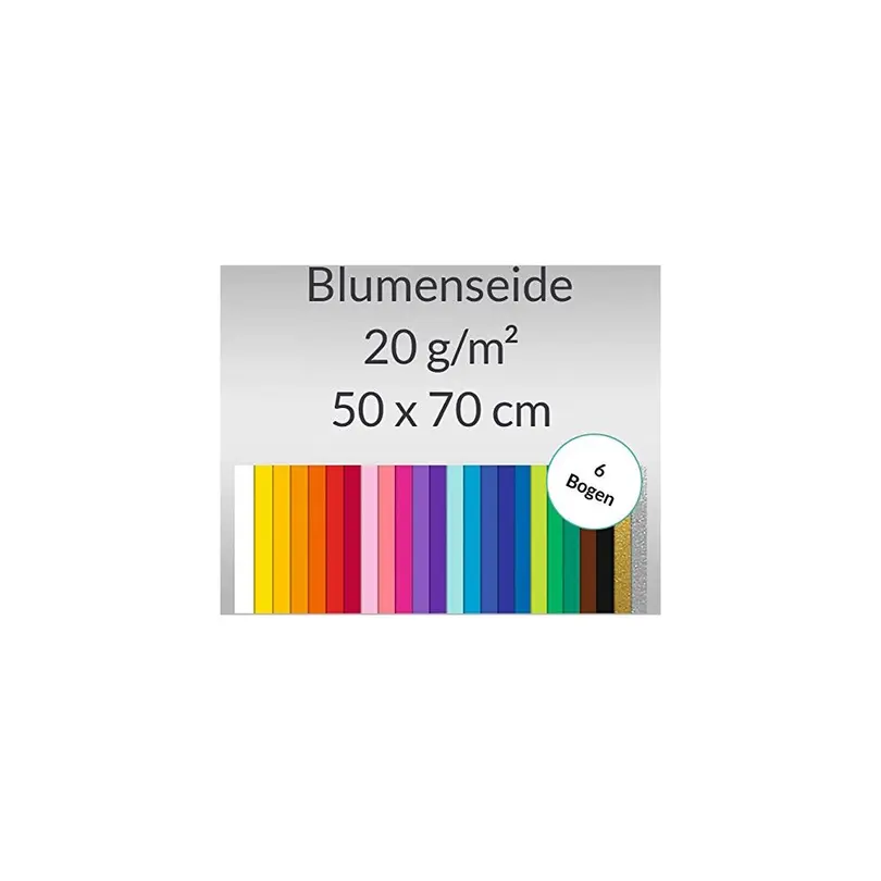 Geschenkpapier 6er-Set Seidenpapier