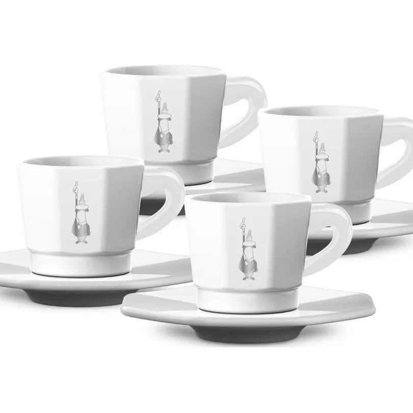 Espressotasse 4er-Set Bialetti