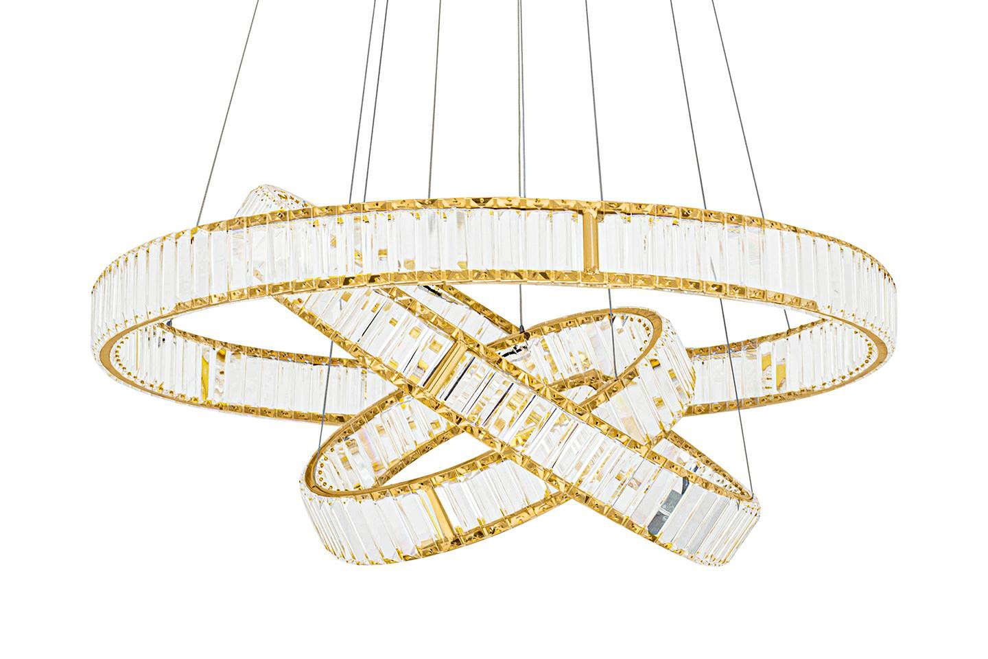 MOOSEE lampa wisząca LIBERTY TRIPLES złota