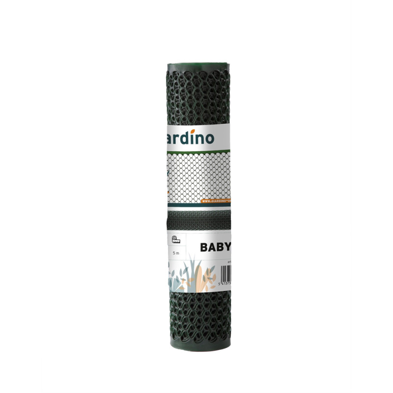 Grillage Bébé plastifié vert 0,5 x 5 m GIARDINO
