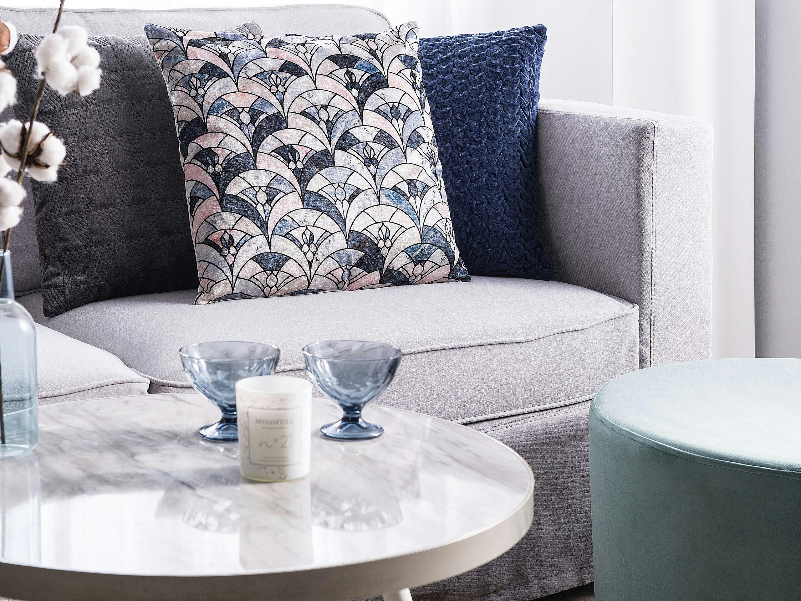 KOODAL - Coussin décoratif en tissu multicolore 45x10cm