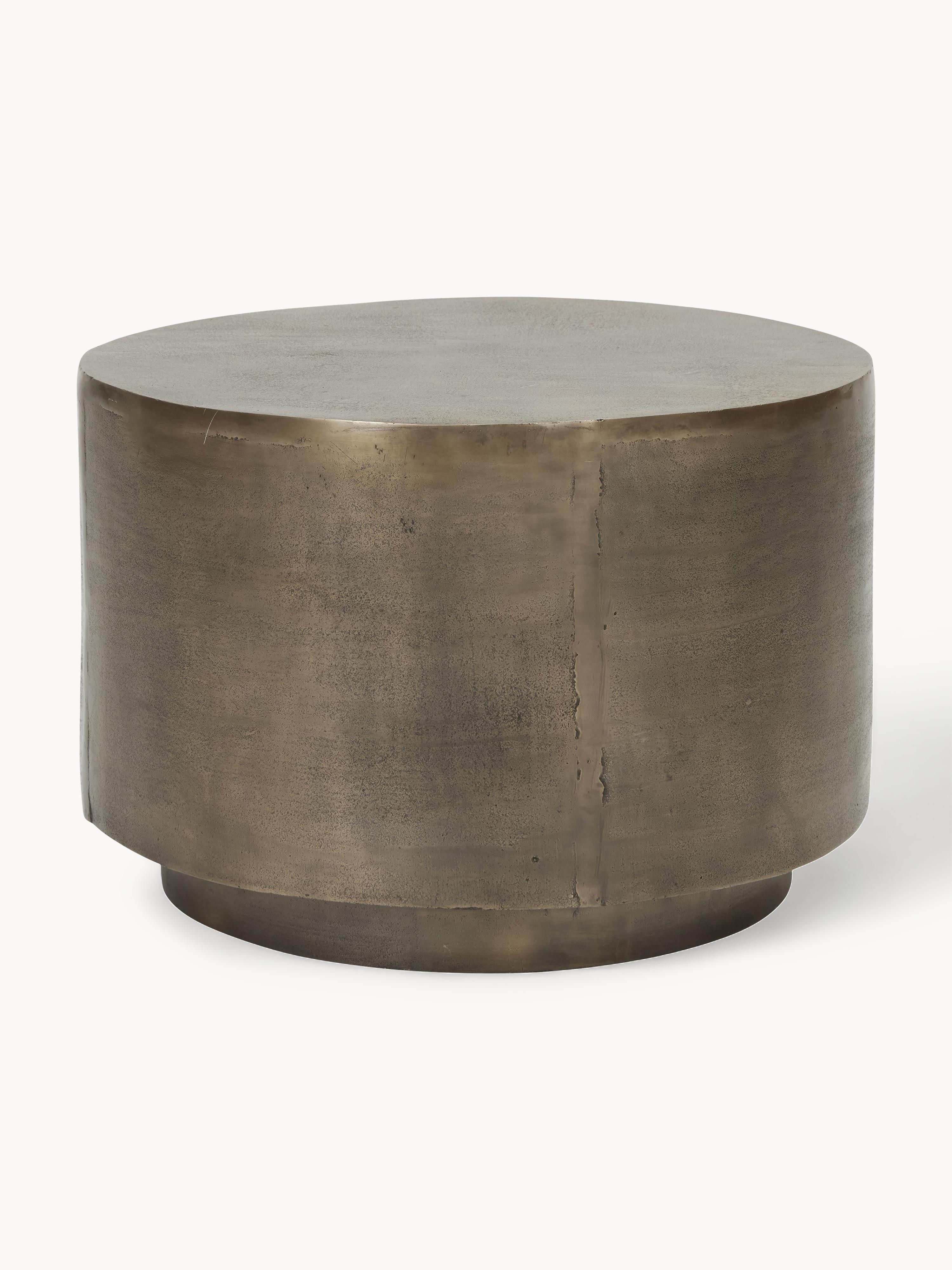 Runder Couchtisch Rota mit Antik-Finish