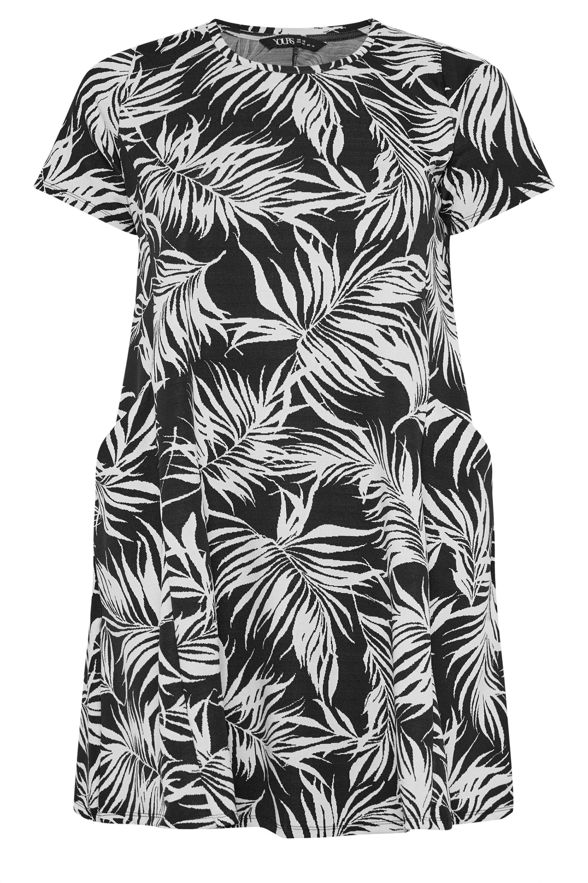 Yours Jacquard Print Mini Dress