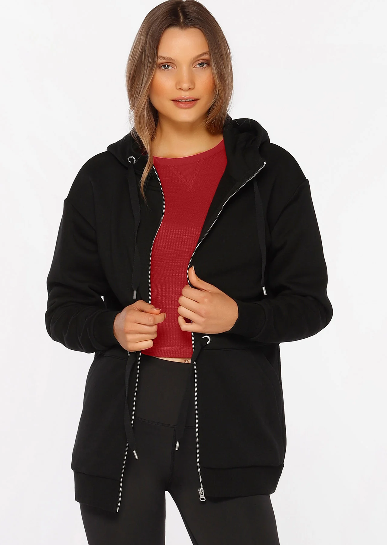 All Rounder Zip Thru Hoodie