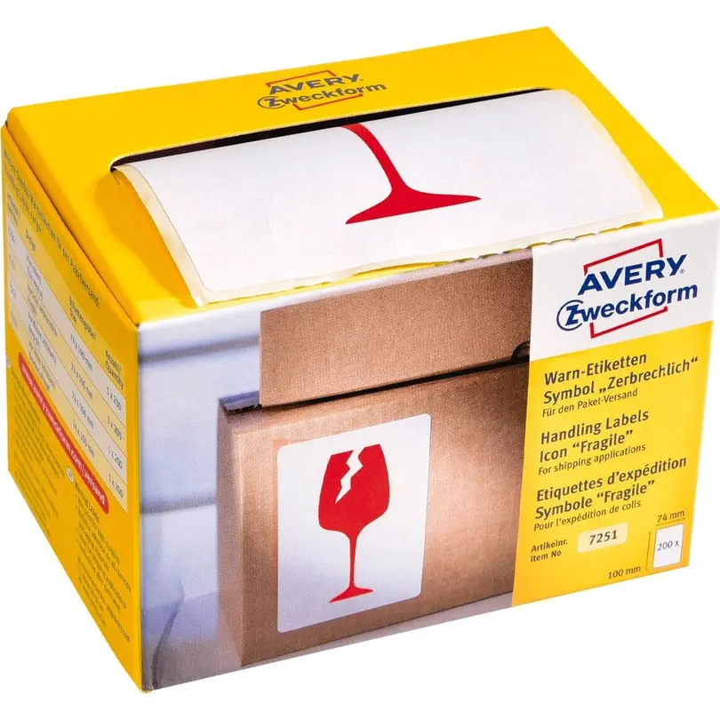 Etiketten 200er-Set Versand-Etiketten