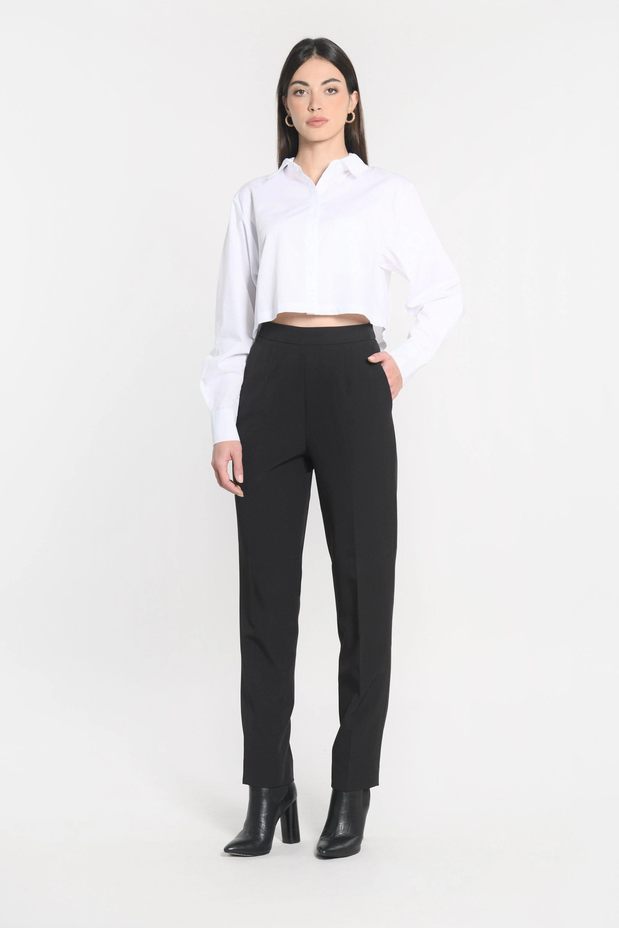 PANTALON CIGARETTE MATHILDA NOIR