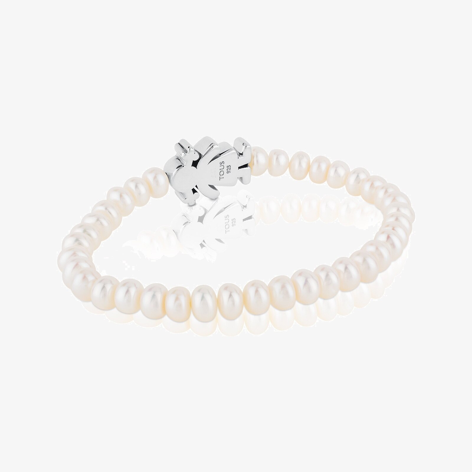 Pulsera niña de perlas y plata Sweet Dolls