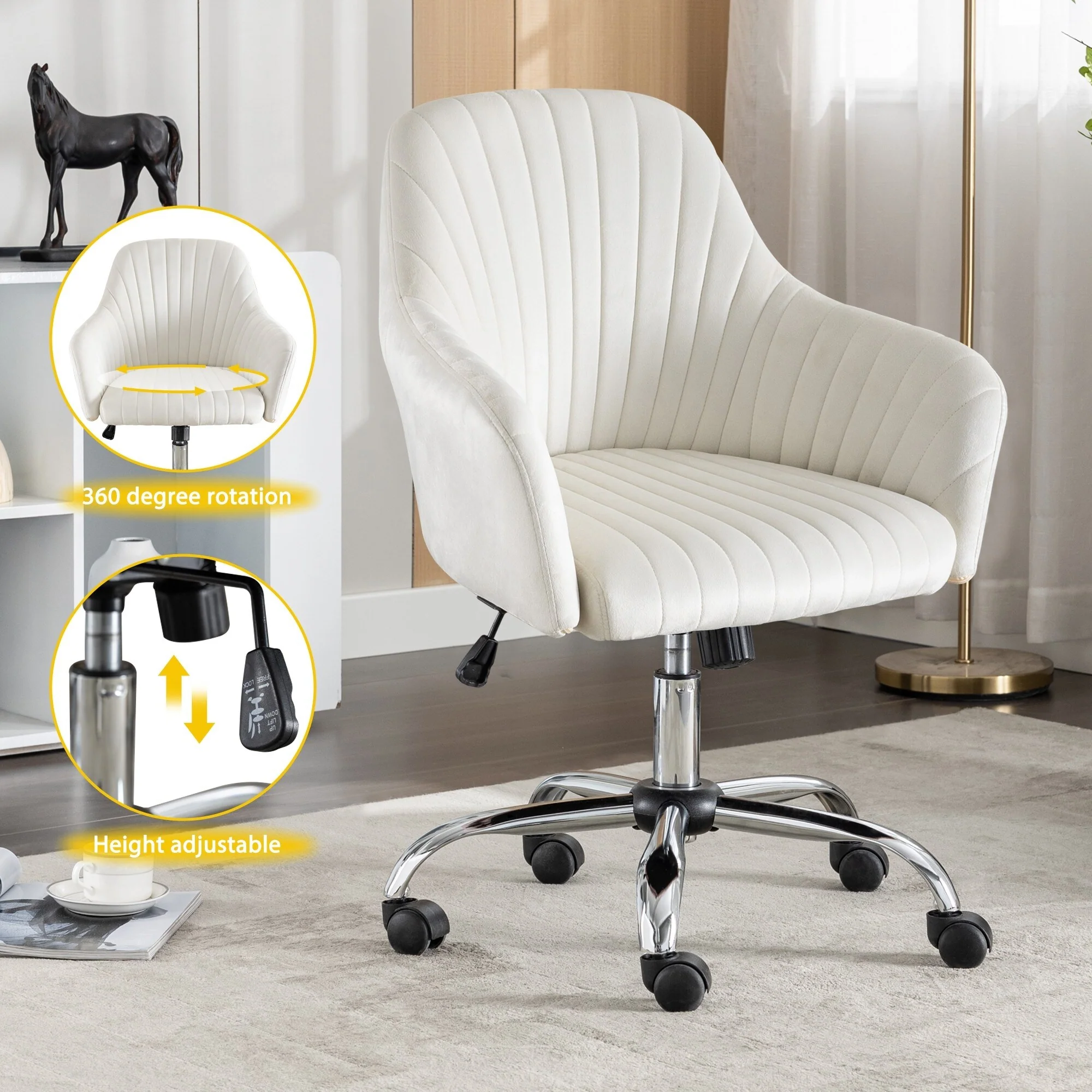 Modern Style Adjustable Office Chair Swivel Office Chair