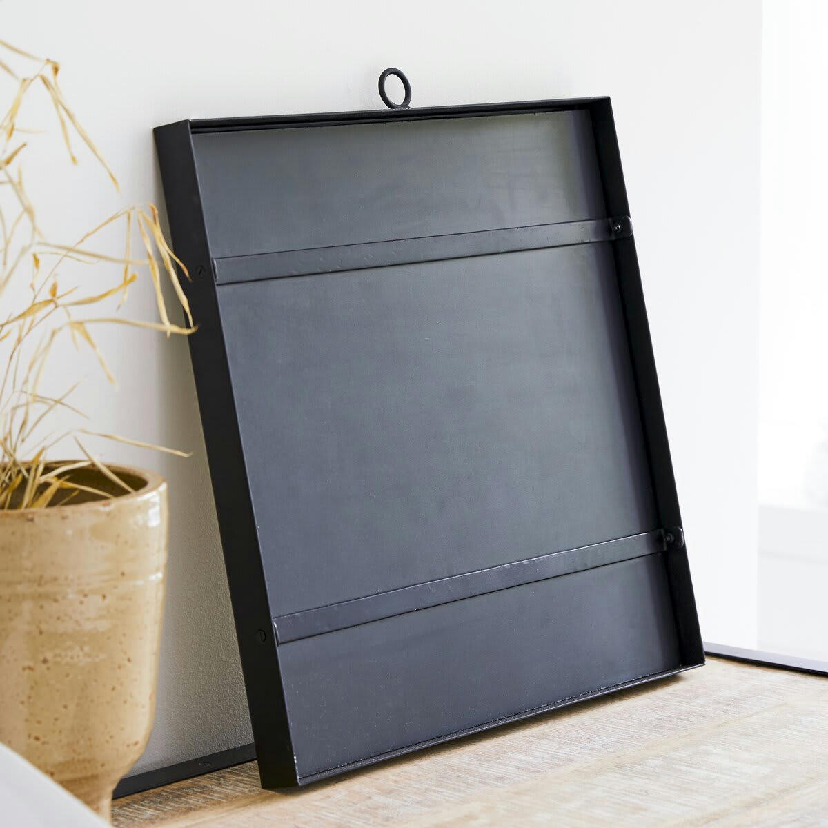 SQUARE - Miroir en métal 50 cm