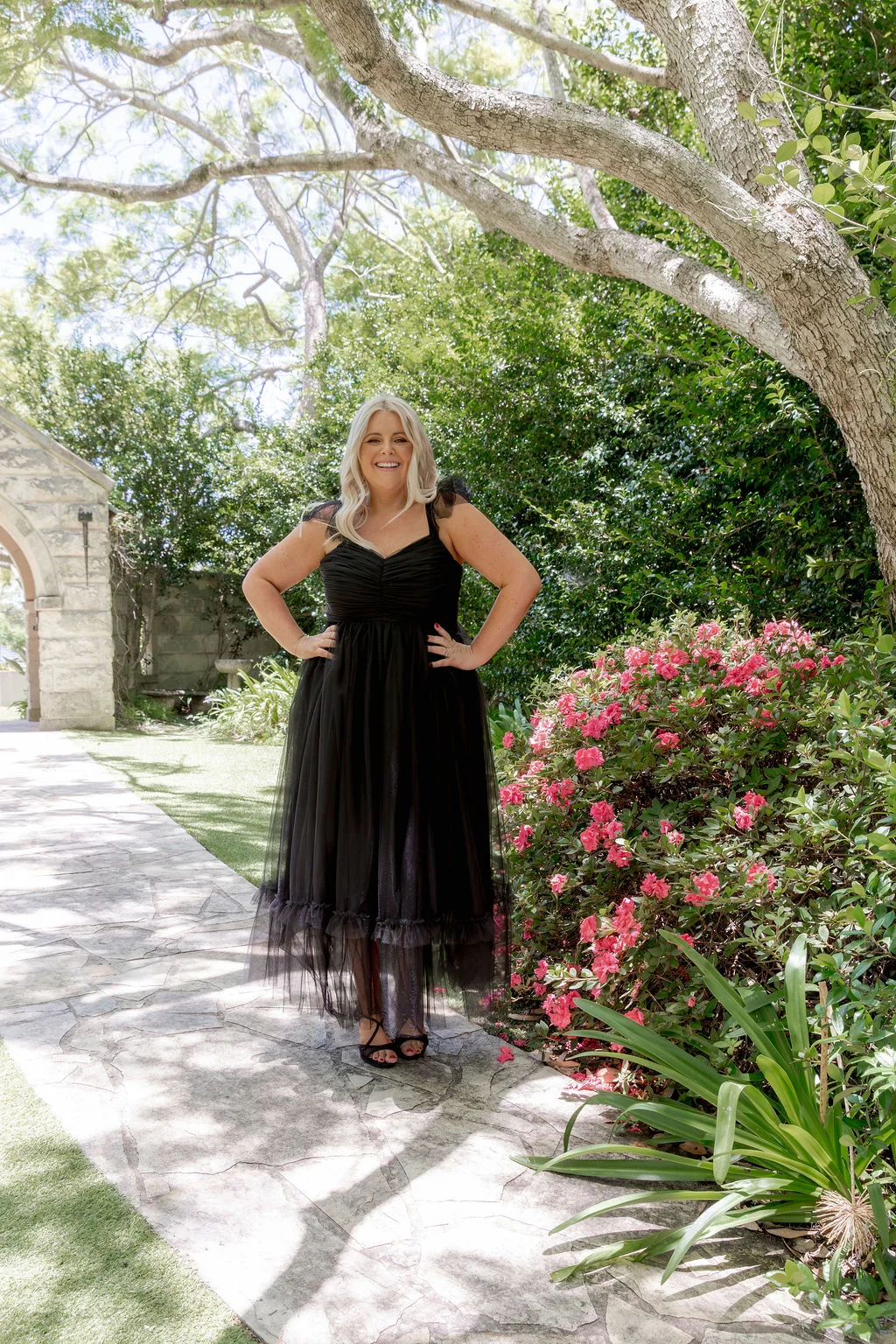 Princess Maxi Dress in Black