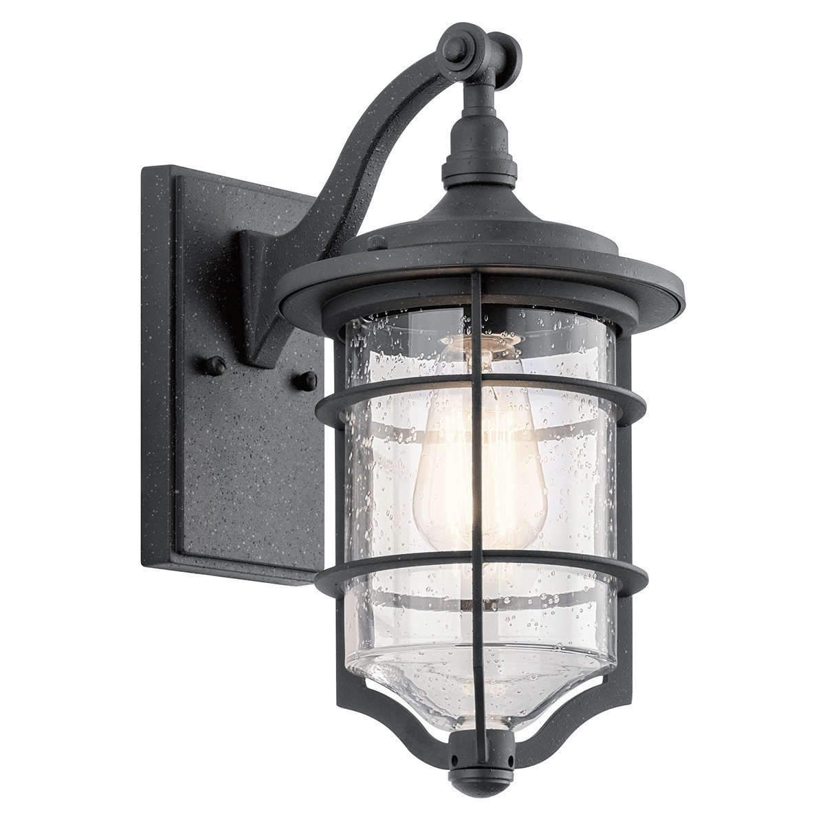 Kinkiet zewnętrznypostarzana czerń Royal Marine 1xE27x60W IP44 Kichler
