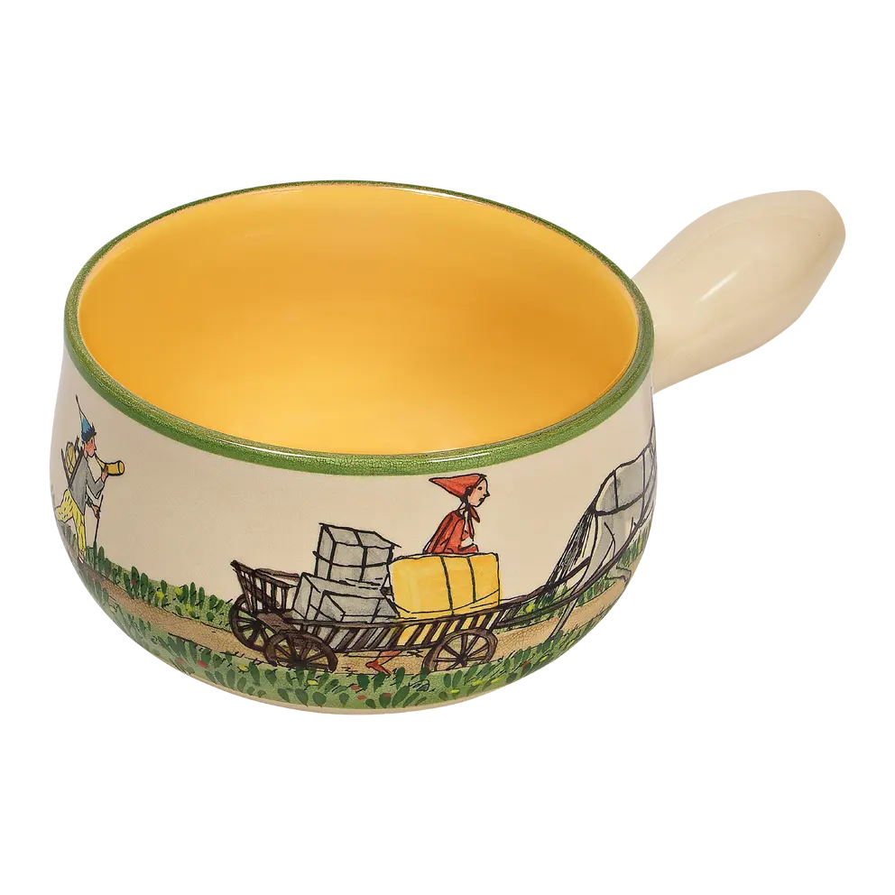 Fondue Caquelon Alpaufzug