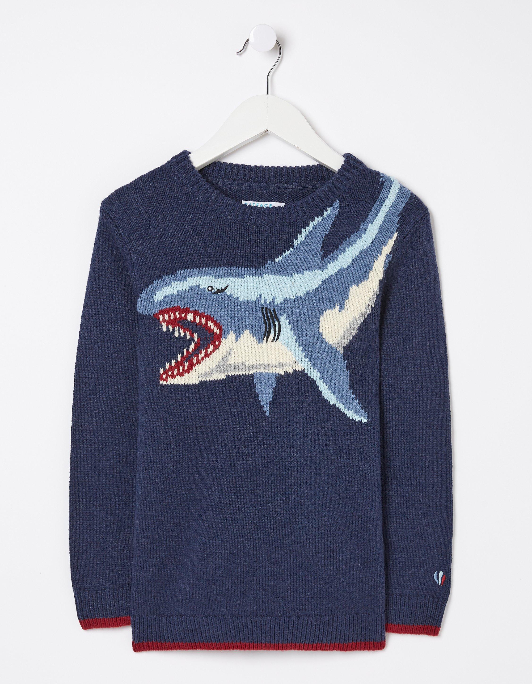 Shark Knitted Jumper