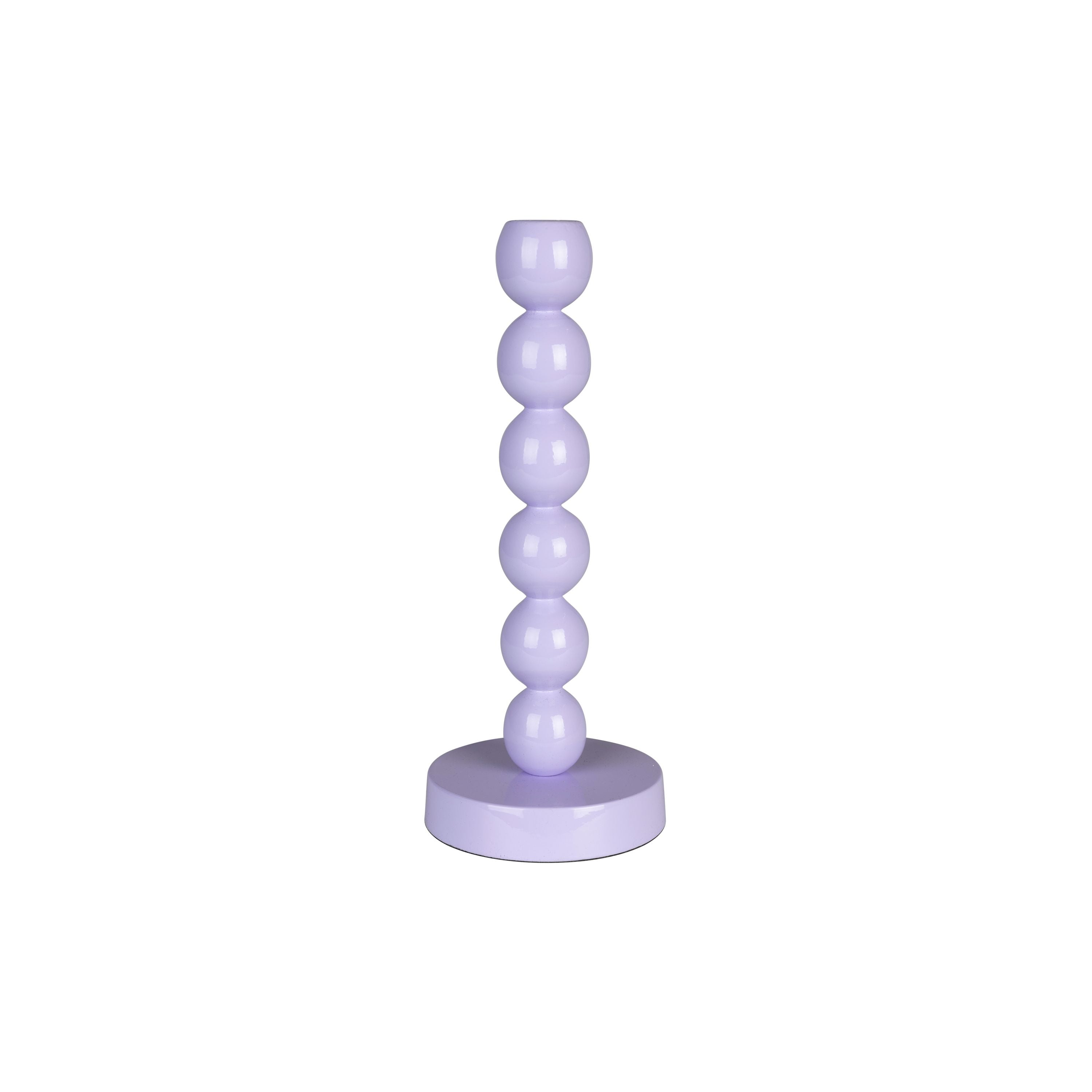 Zuiver Bubbles Kandelaar One Shiny Lila