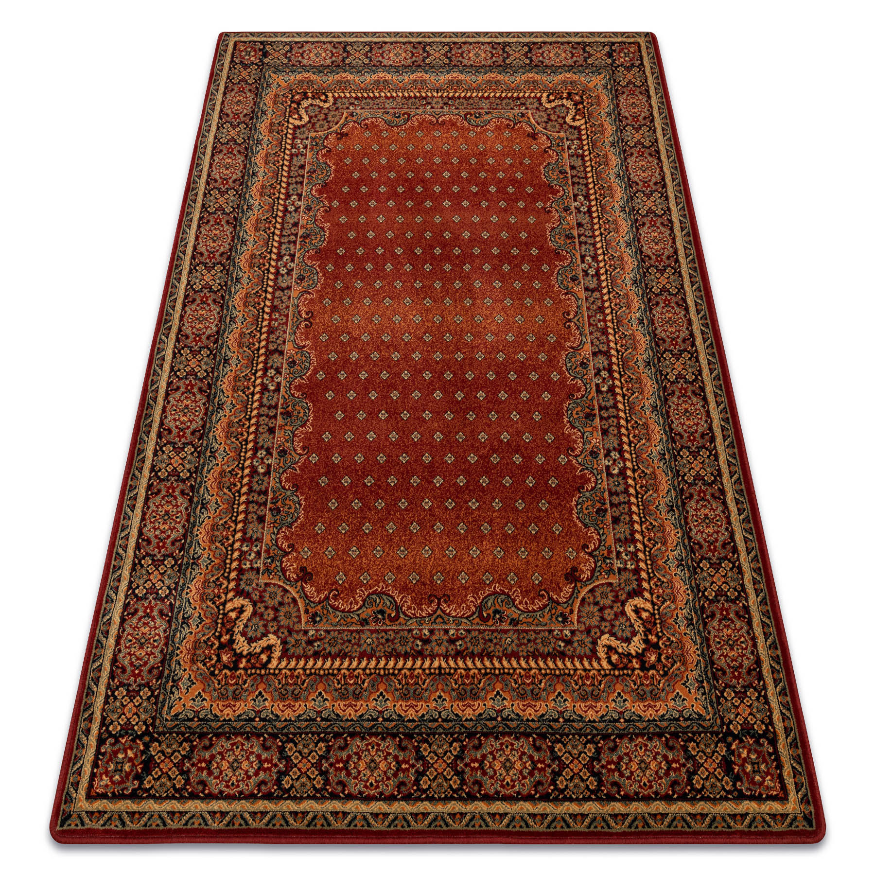 Dywan wełniany POLONIA BARON burgund66x100 cm