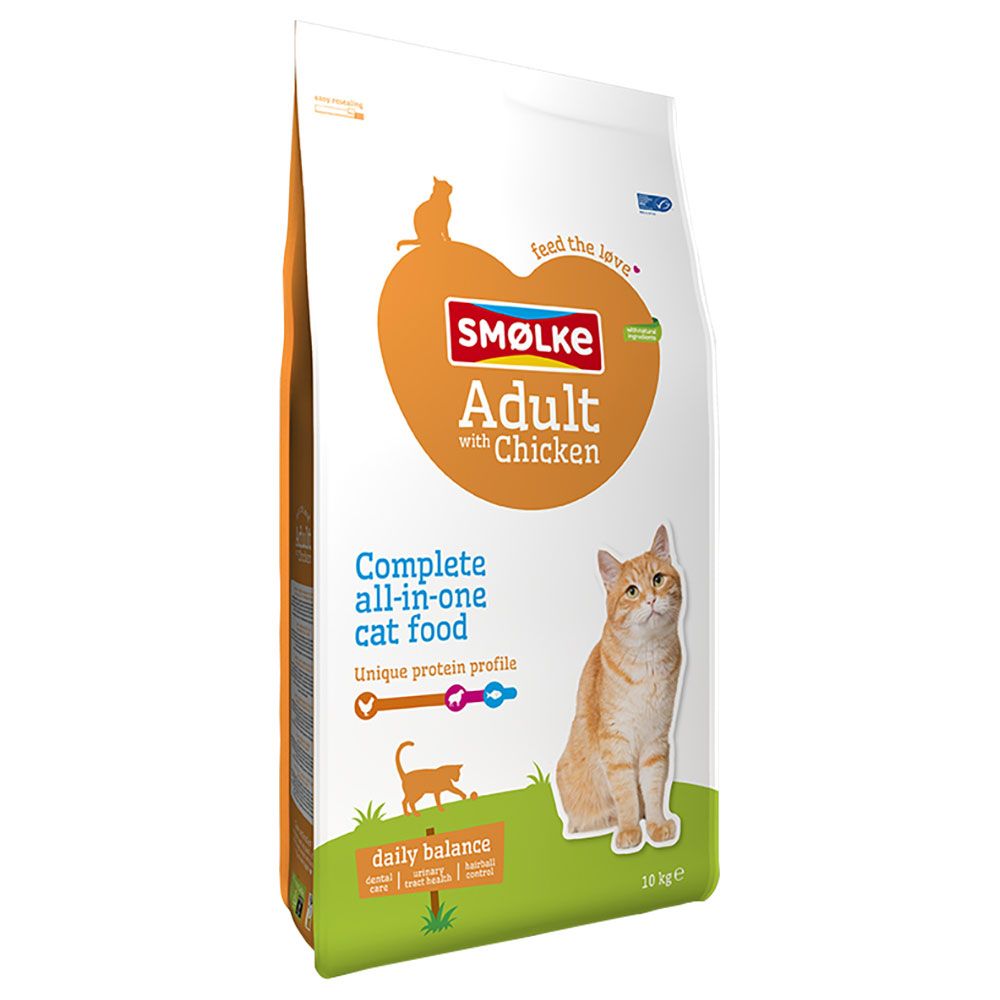 Smølke Cat Food Adult with Chicken and Rice