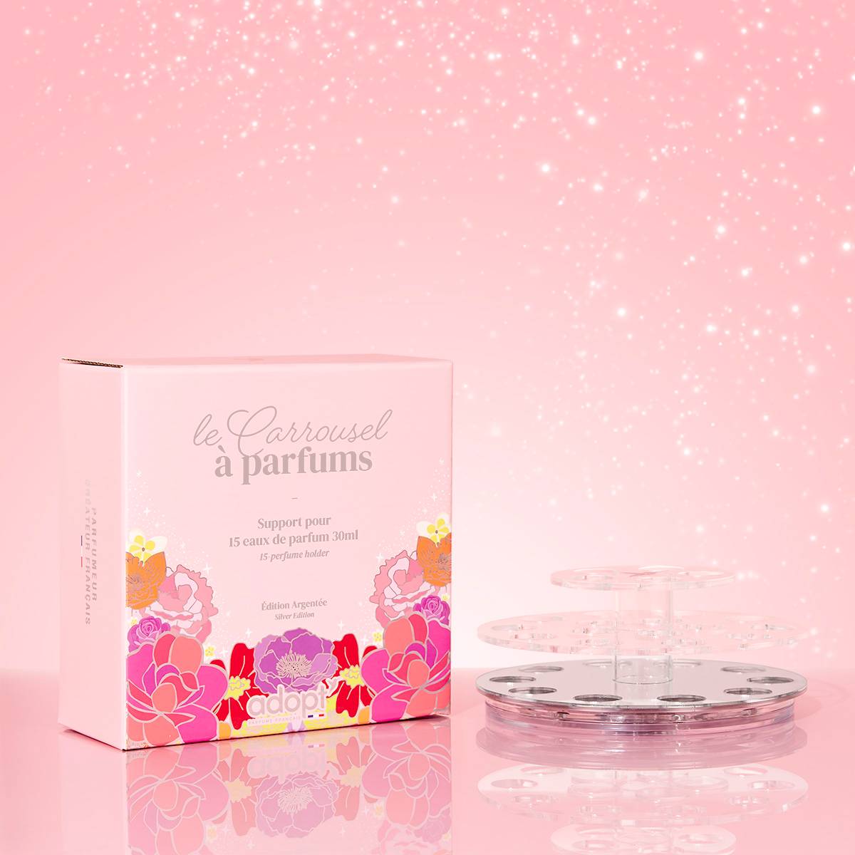 Le carrousel à parfumsPresentoir 15 eaux de parfums 30ml