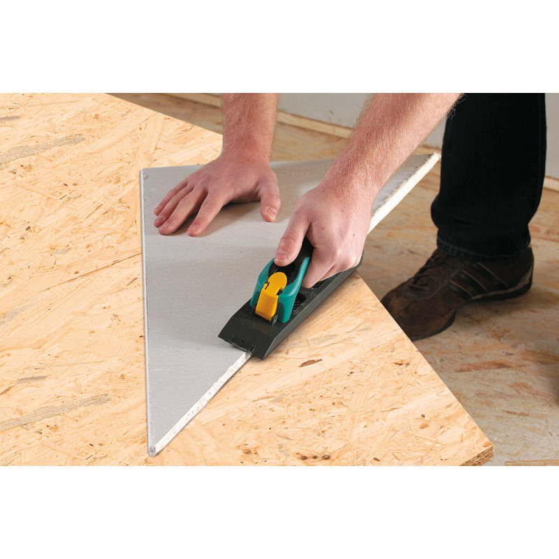 Rabot d'angle pour plaque de plâtre WOLFCRAFT