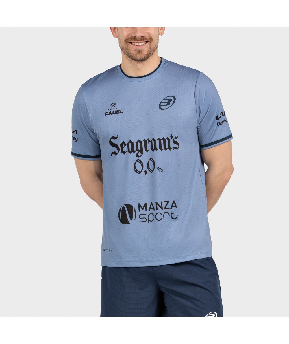 CAMISETA BULLPADEL PRIOR PN AZUL ATOMICO VIGORE