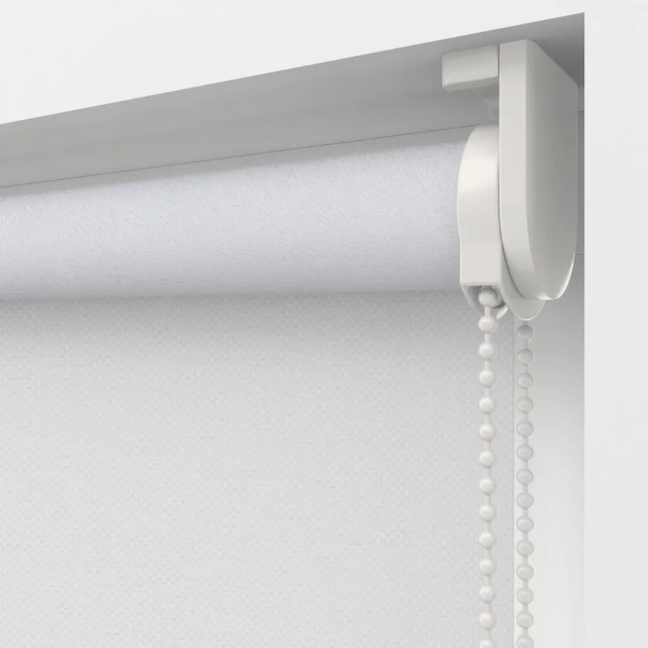 Kwantum Rolgordijnen | Fenstr Rolgordijn Fiene  Verduisterend Wit