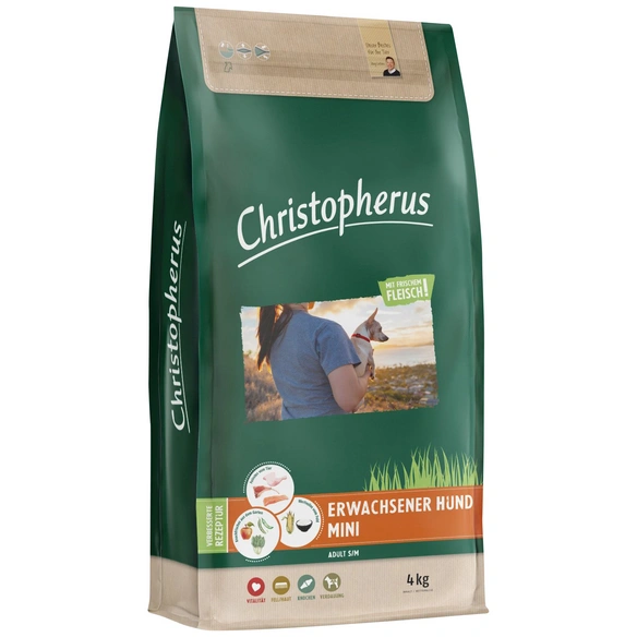 Hundetrockenfutter »Mini«, 1 Beutel à 4 kg