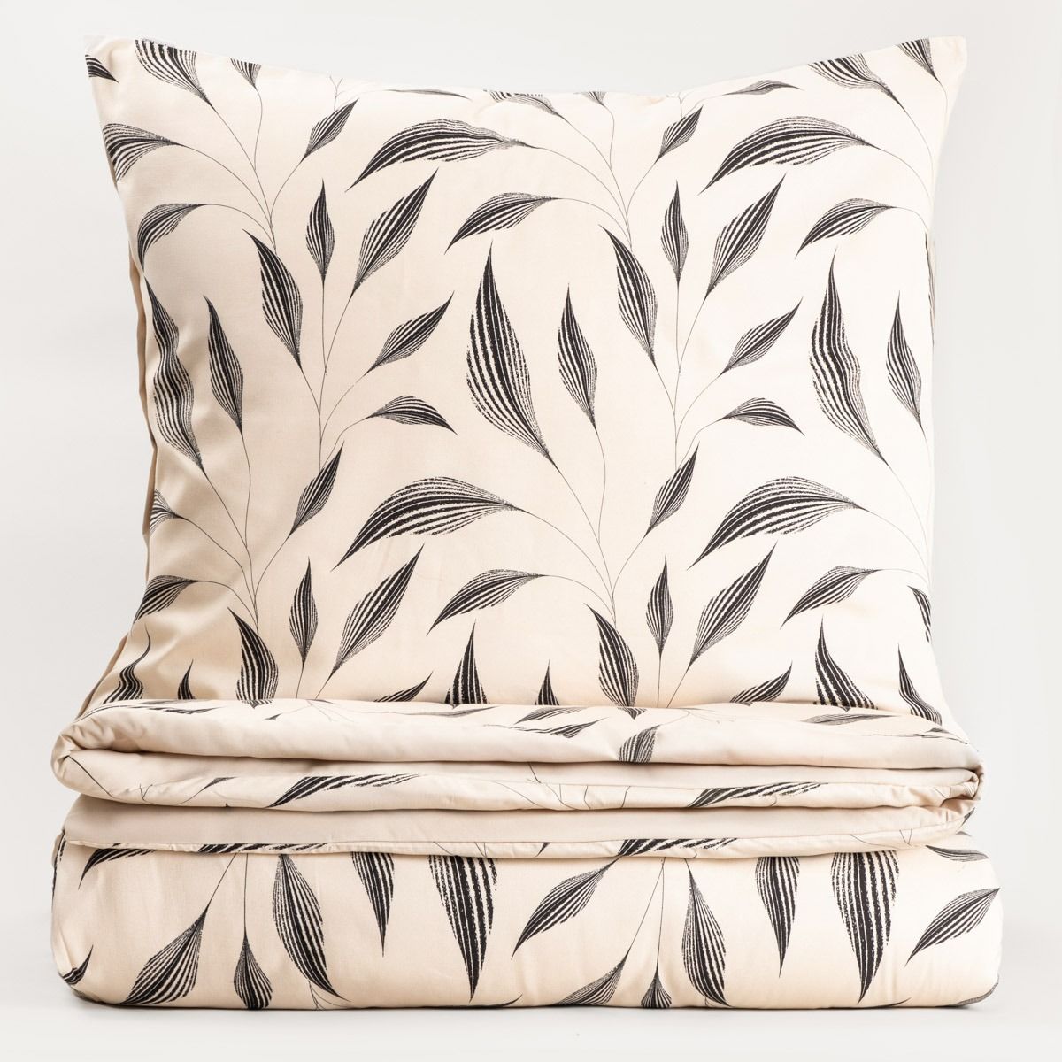 Pościel EMMA z mikrofibry z motywem roślinnym 140x200   1*70x80 cm