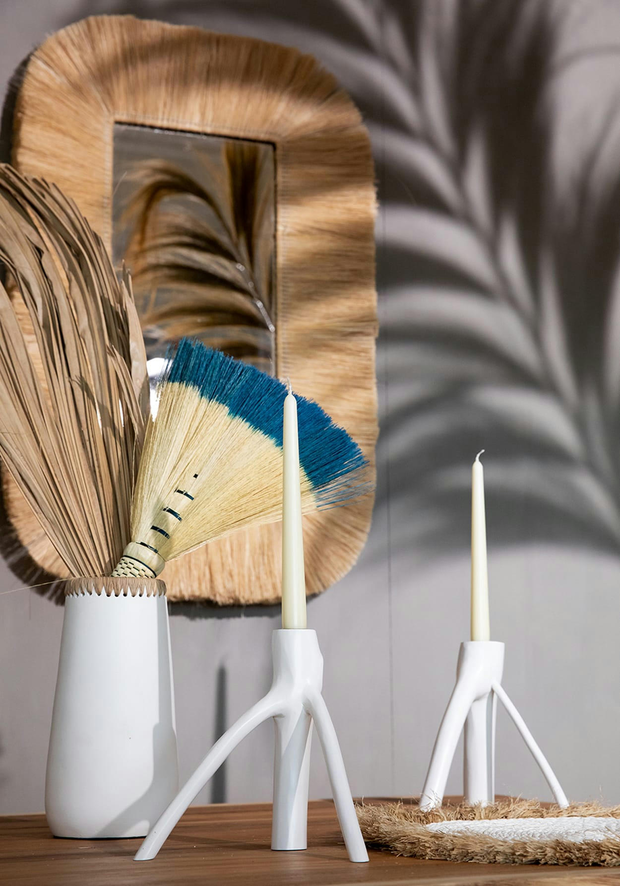 JAIPUR - Miroir en herbe 60x90