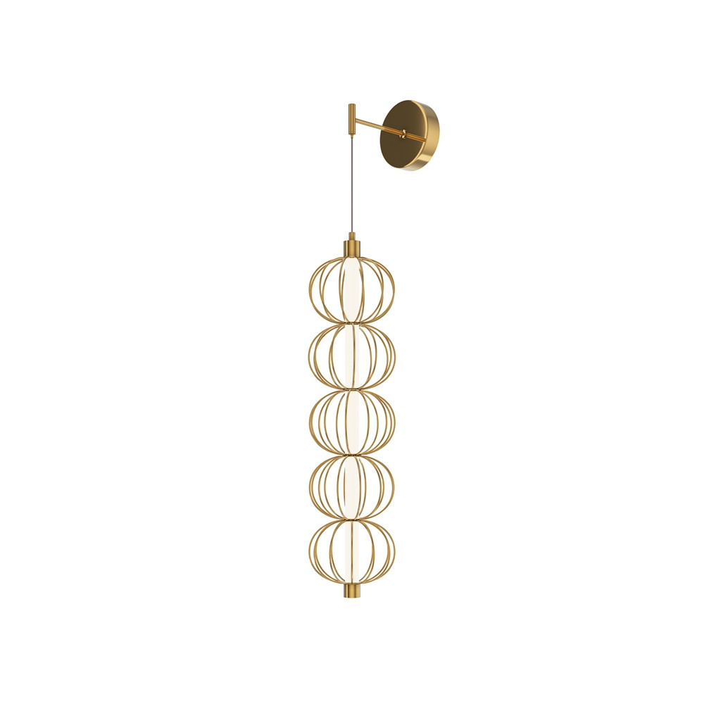 Kinkiet Golden Cagezłoty LED 1x17W 1100lm IP20 Maytoni