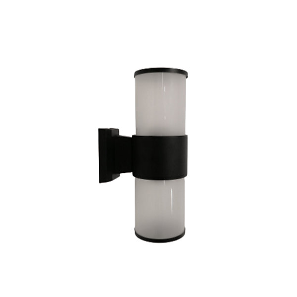 Applique Murale LED IP44 double faisceau E27 Opaque - SILAMP