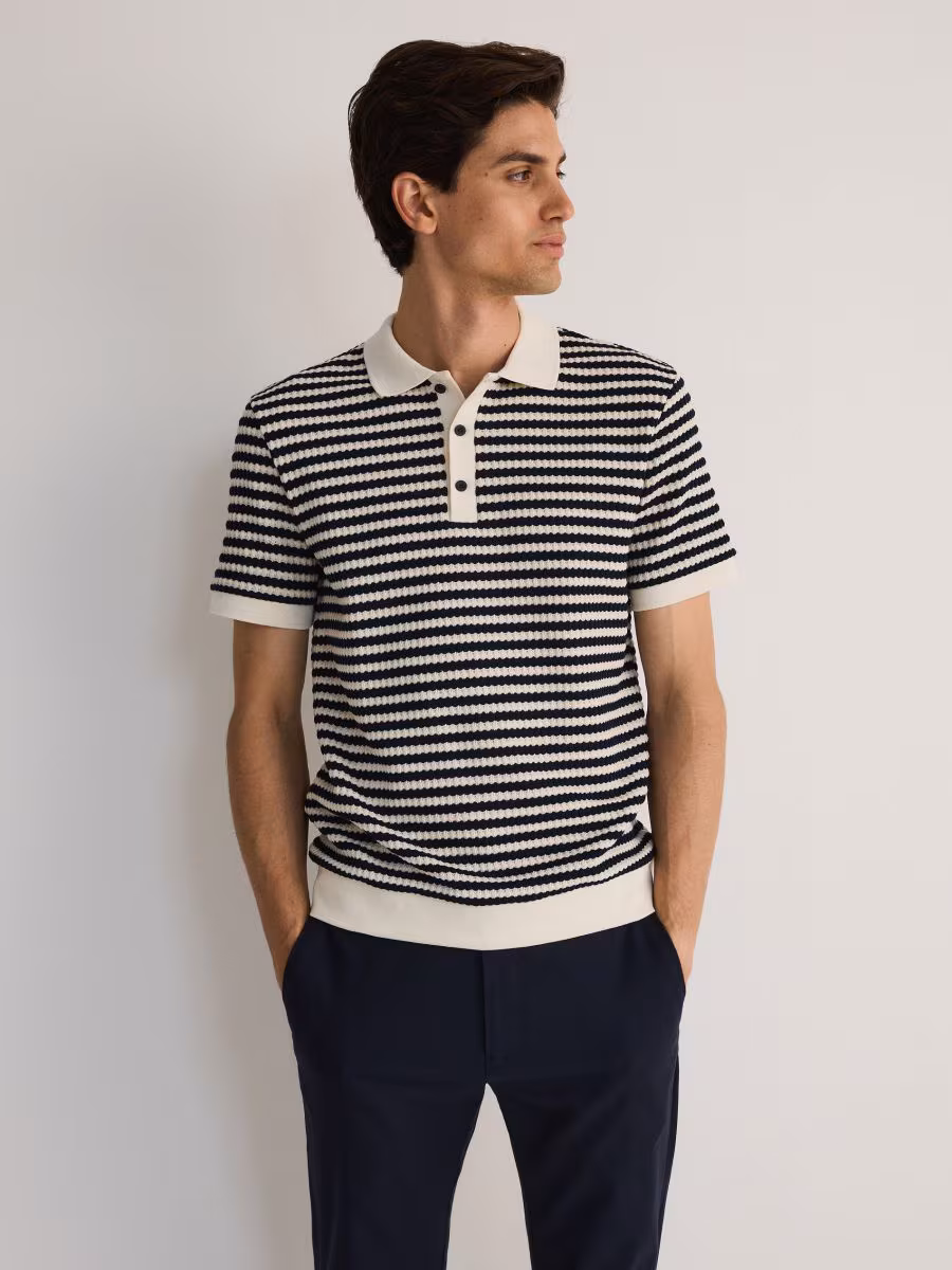 Striped Polo Shirt