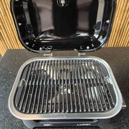 Barbecue électrique Lumin Compact noir Weber - Modèle d’exposition