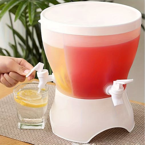 NNETM Rotary Beverage Dispenser with 3 Compartments