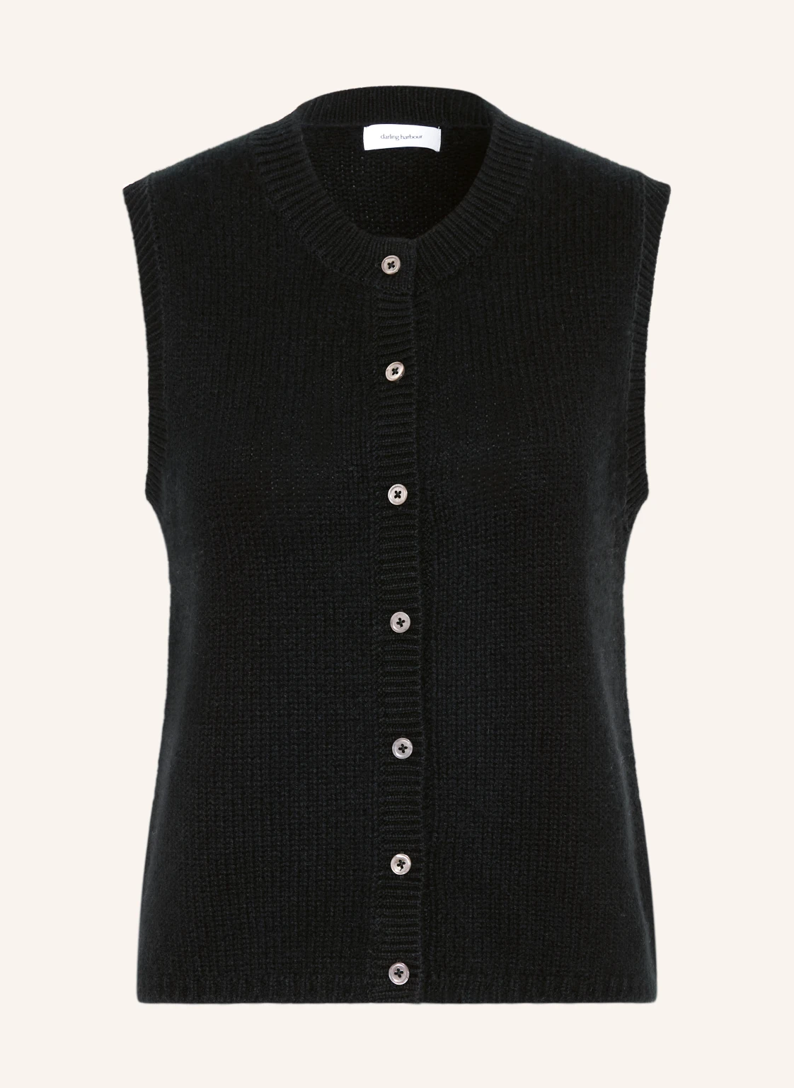 darling harbour Strickweste aus Cashmere