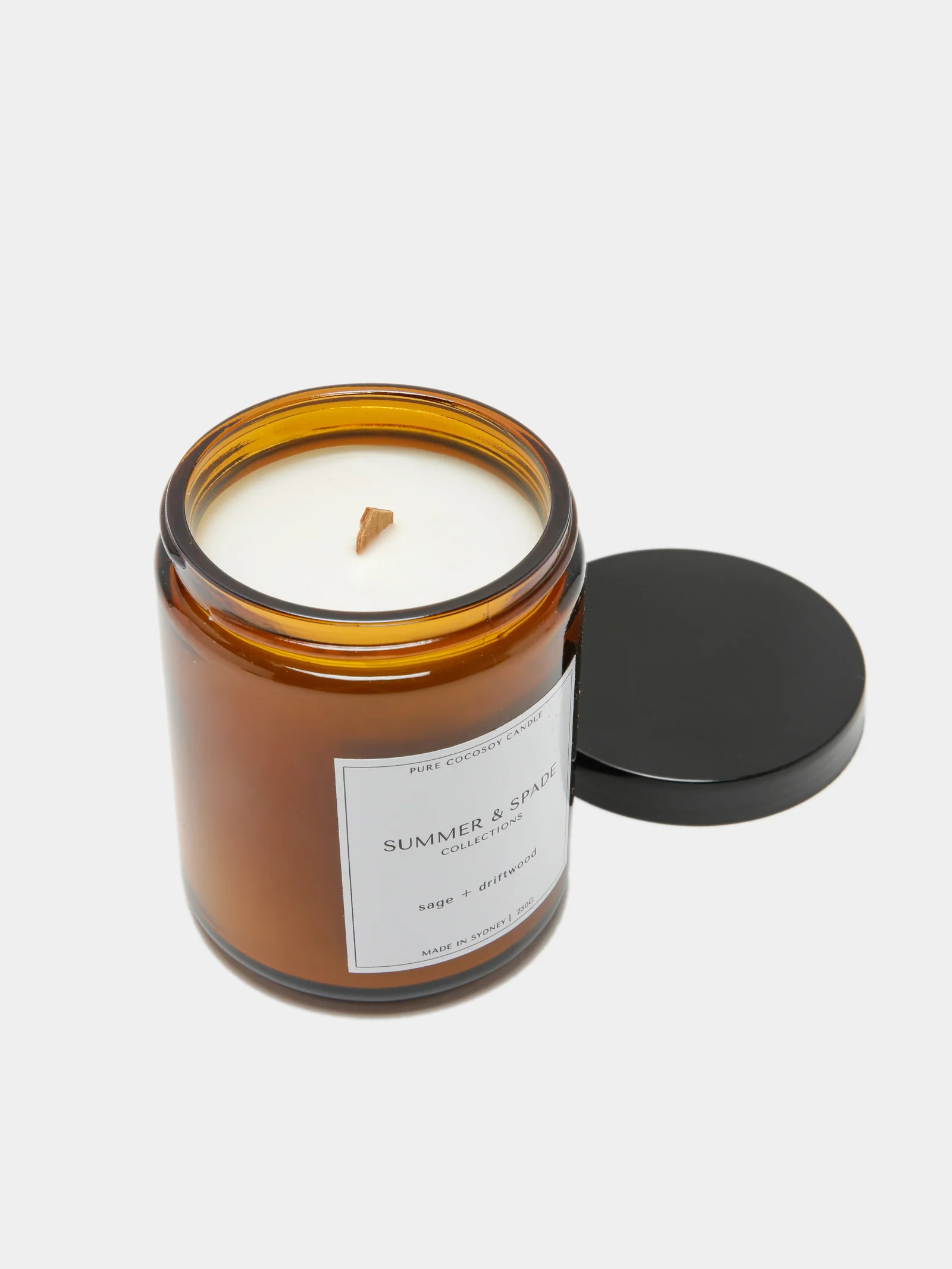 Small Amber Candle
