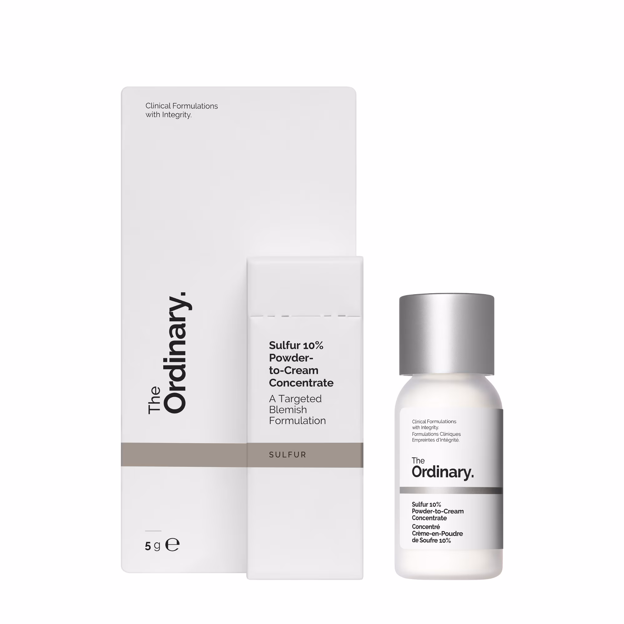 SIGNES DE CONGESTIONConcentré crème-en-poudre de soufre 10%