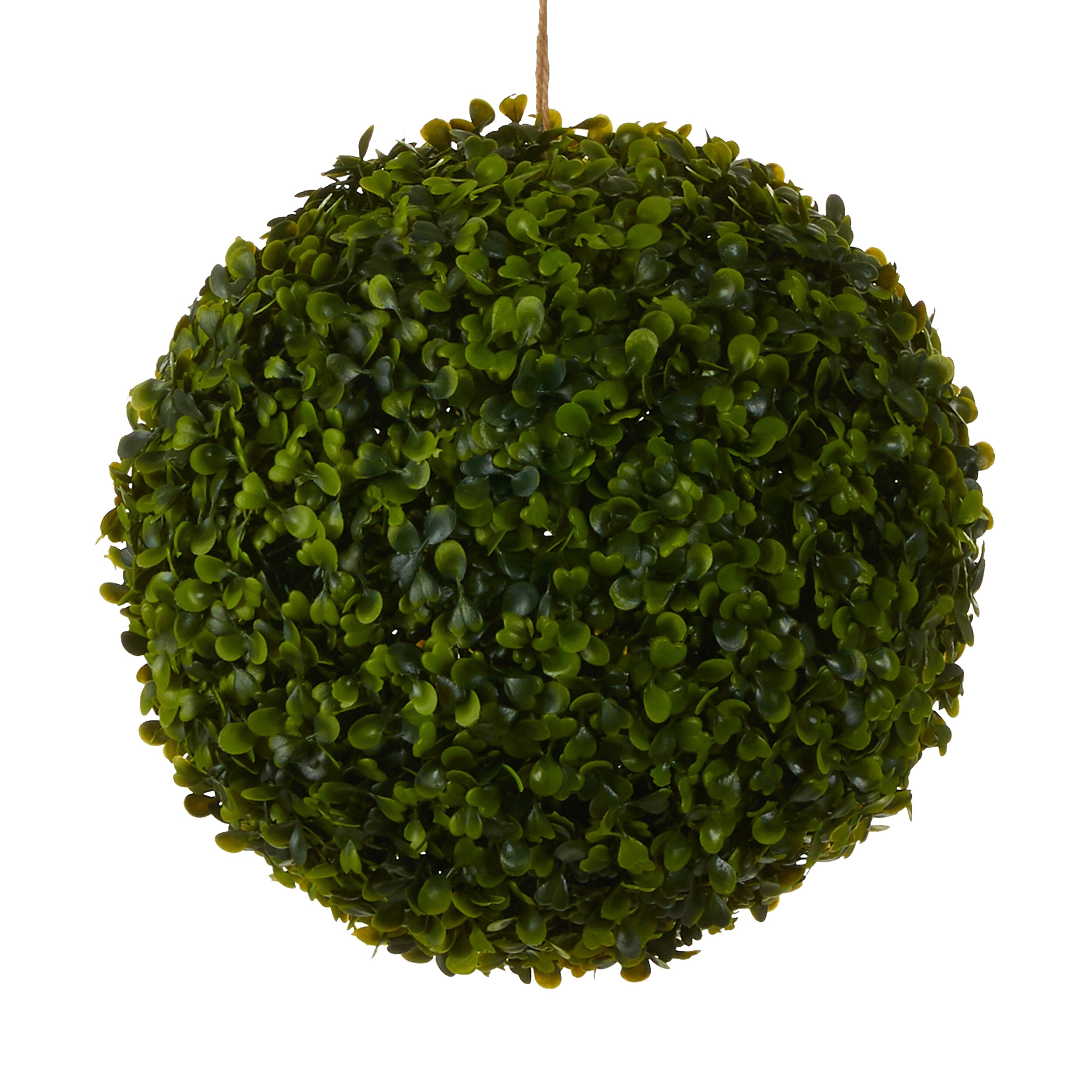 Mica Decorations Buxus Bol Kunstplant voor Buiten Hangend - Ø28 cm - Groen