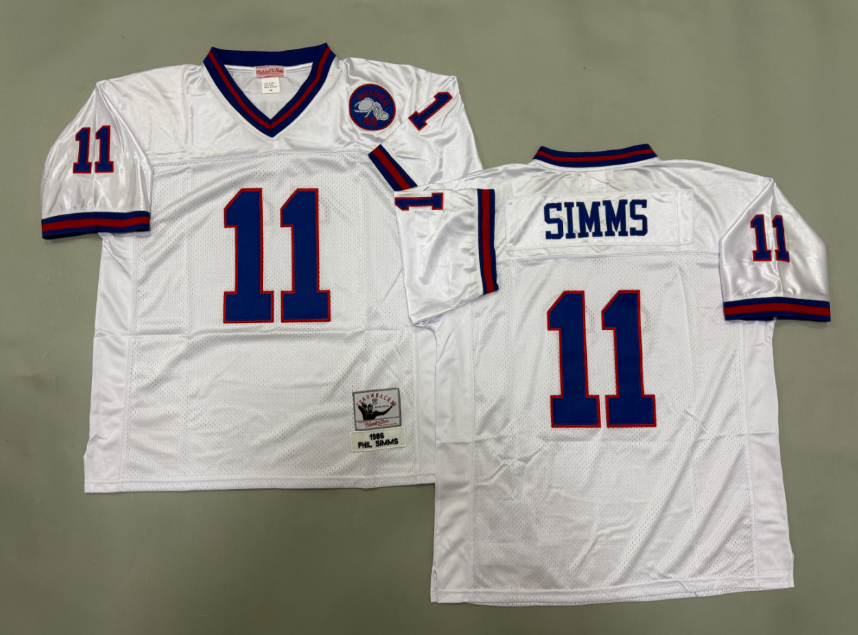 Marcus Allen  New York Giants Authentic Throwback Retired Player Jersey