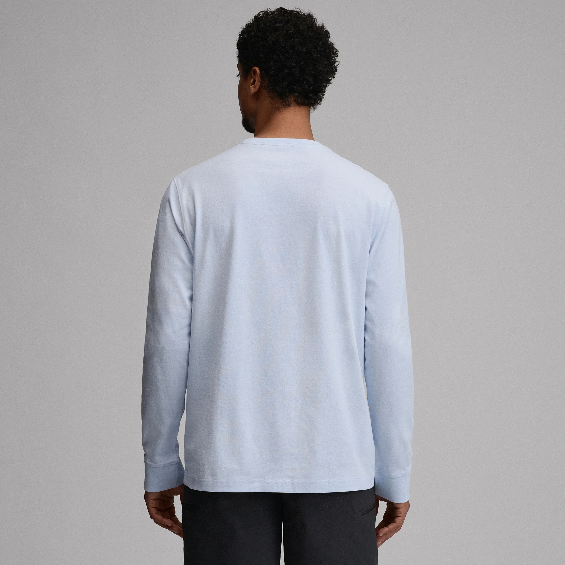 Men's Legend Wash 100% Cotton Long-Sleeve Classic T-Shirt