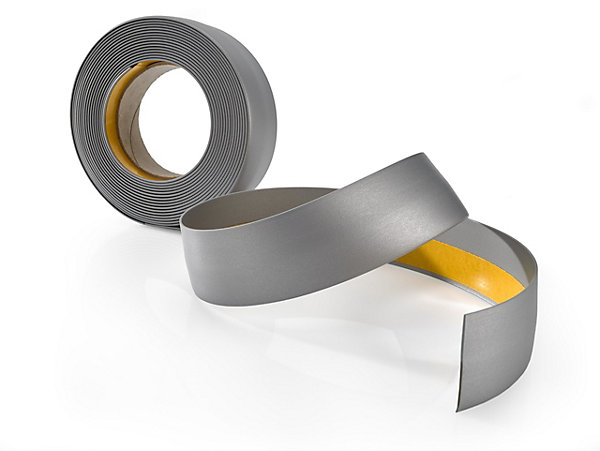 Joint de dilatation en PVC 30x30mm, 5m flexible, bande de dilatation pour tous types de surfaces, argent