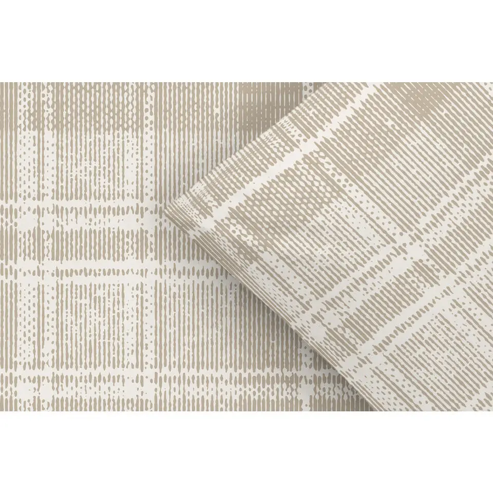 Dekbedovertrek Philip - zand/taupe - 240x200/220 cm